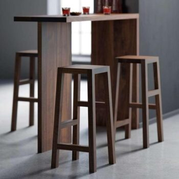 Black Rosewood High Stool