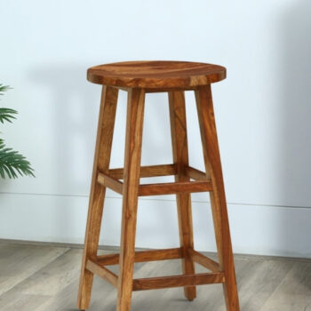 Livince Classic Solid Wood Bar Stool